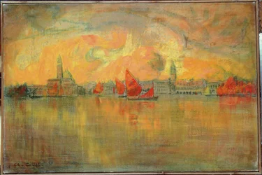 Vue de Venise depuis la mer, 1896